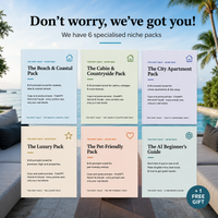 Sample AI prompt pages from the StayScale guides